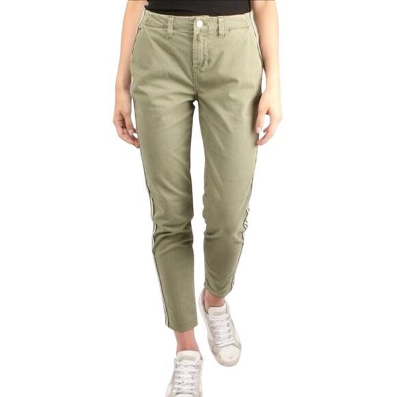 L'AGENCE Green Ankle Cropped Jeans Tapered Fit - PRELOVED - Picture 2 of 8